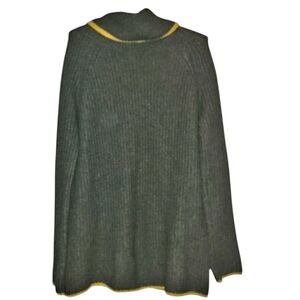 Bartolini Gray Wool Blend Crocheted Sweater M